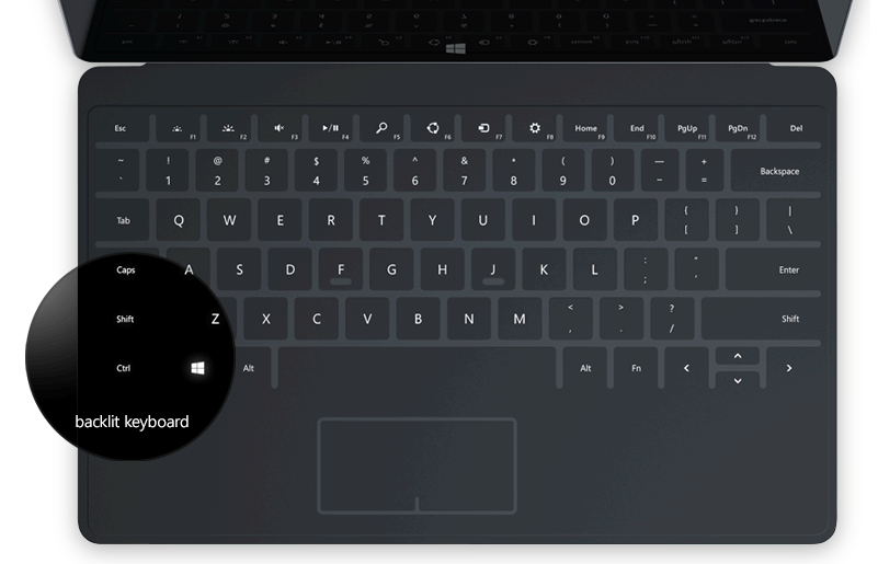 Touch Keyboard wikth Backlit1